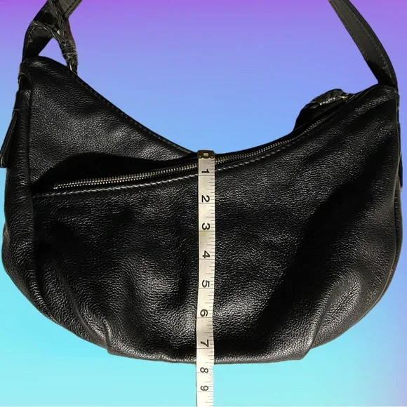 THE SAK | Black Pebbled Leather Hobo Shoulder Bag - Picture 8 of 8